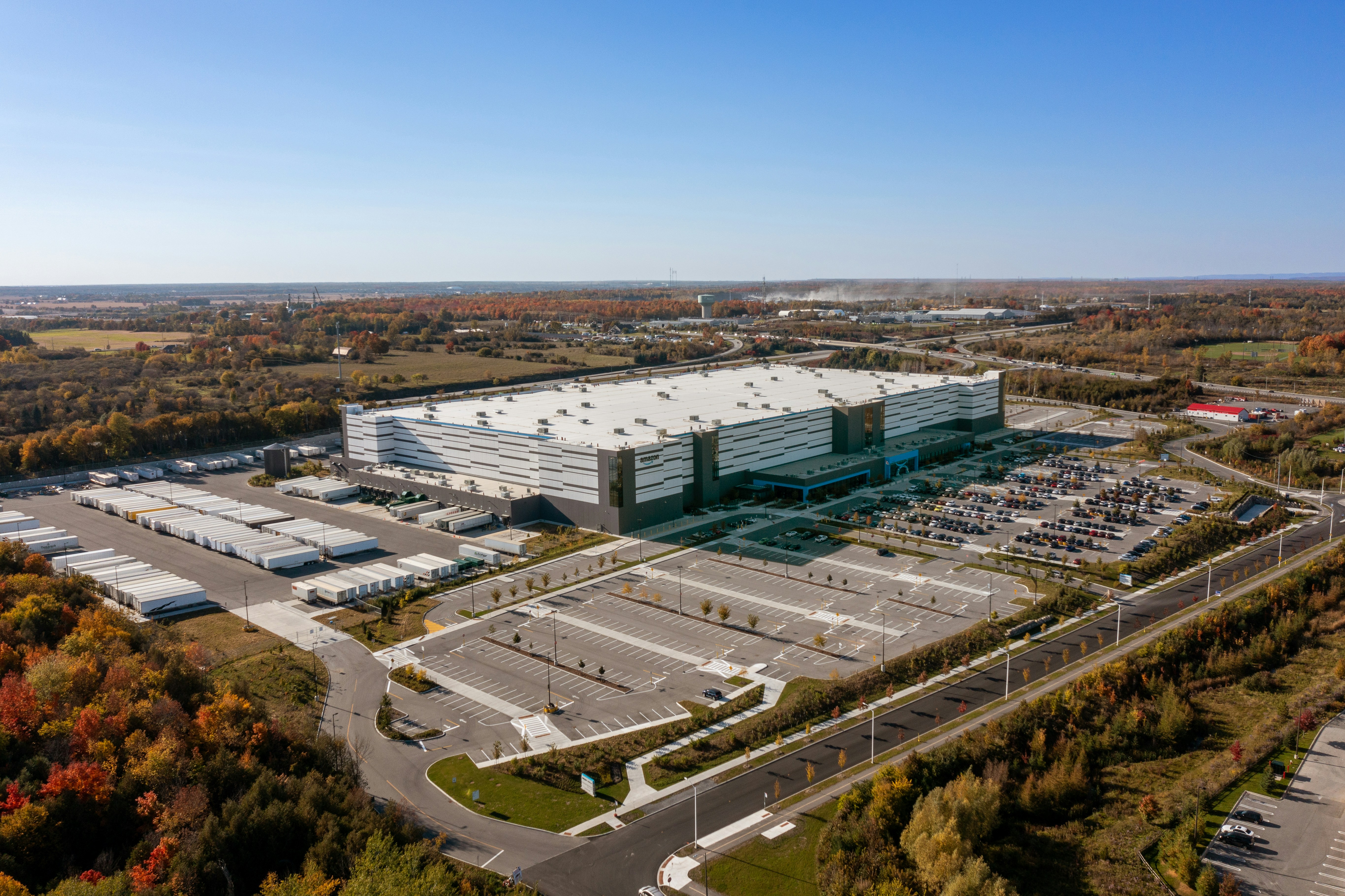 An industrial building