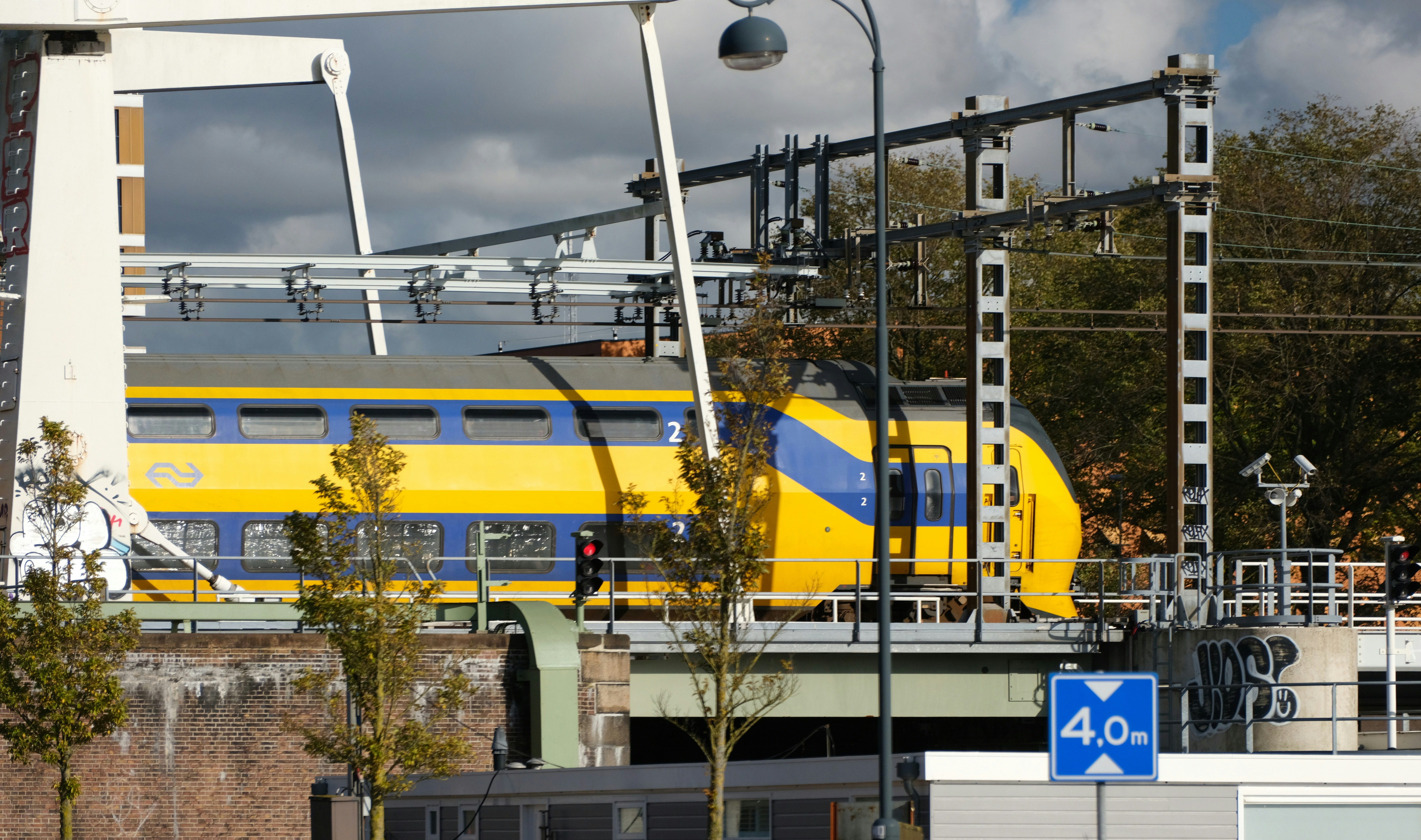 A picture of the NS train