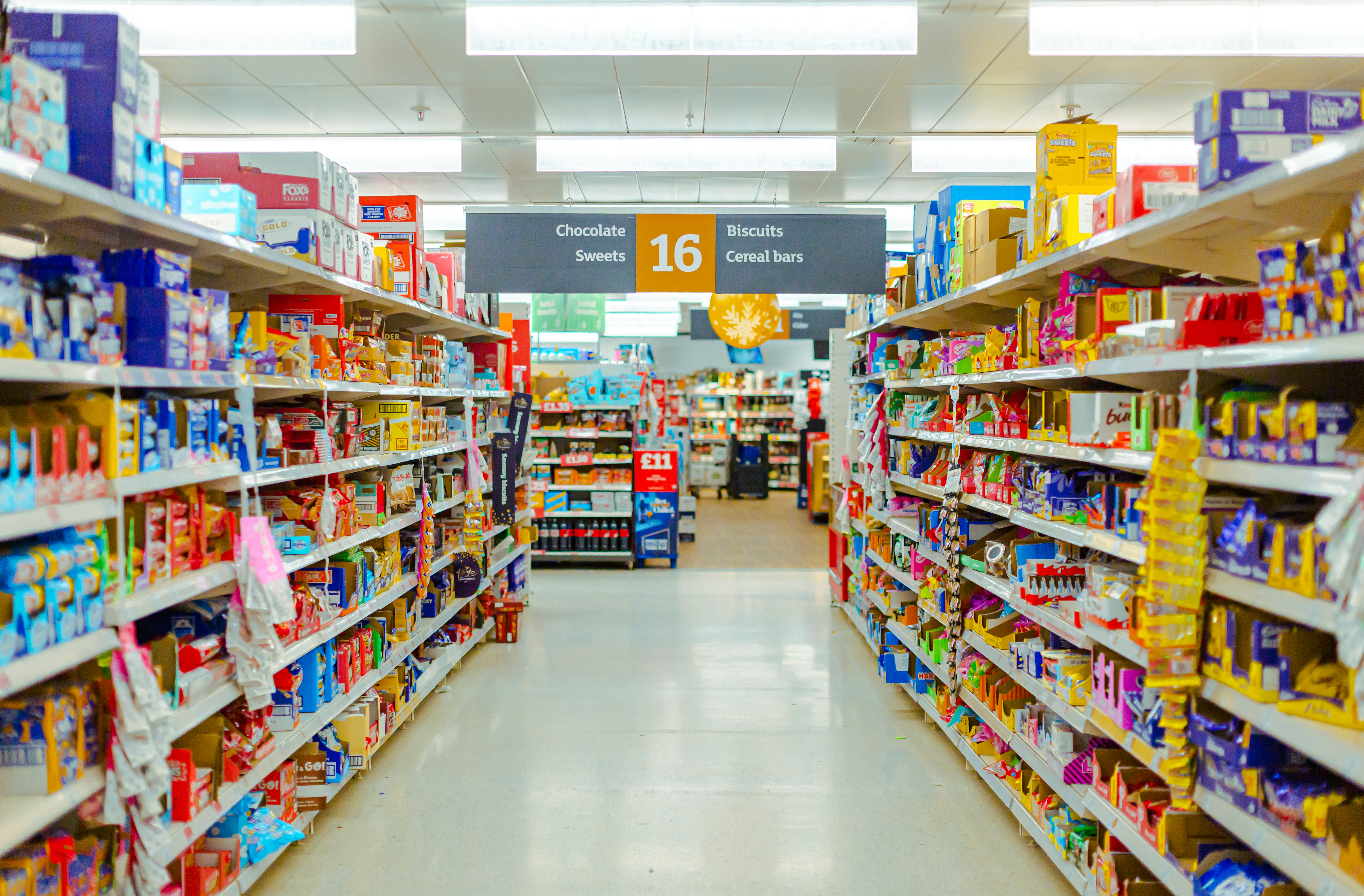 A supermarket
